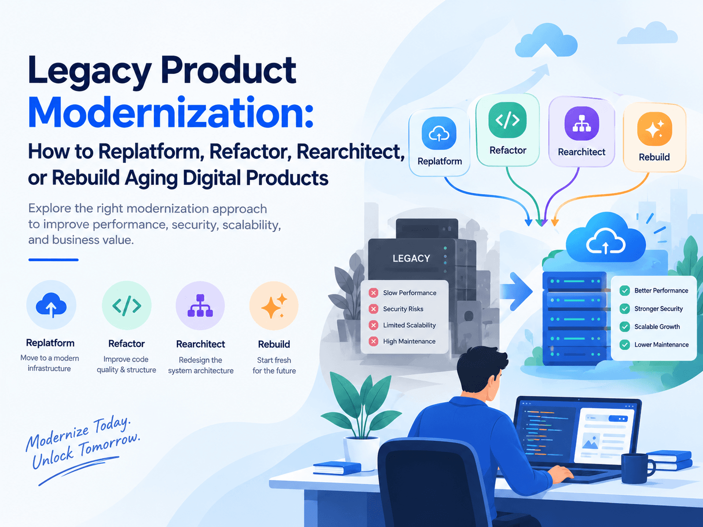Legacy_Product_Modernization_How_to_Replatform_Refactor_Rearchitect_or_Rebuild_Aging_Digital_Products