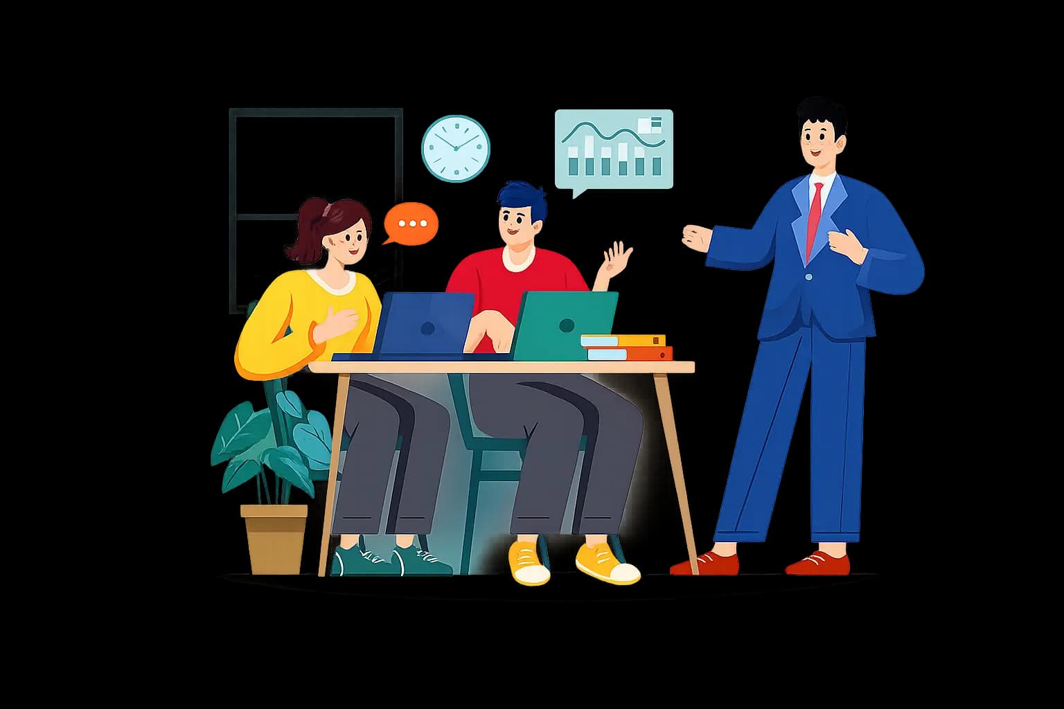 Illustration representing Zyora Global, innovation, and intelligent solutions.